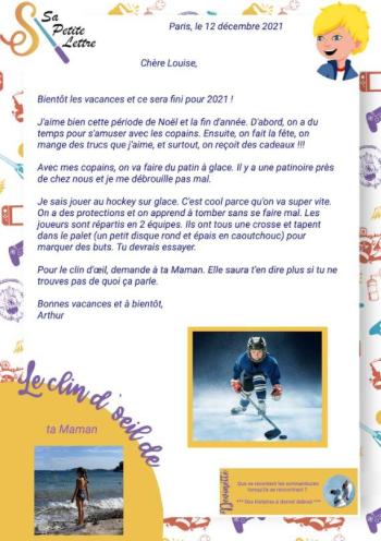 Sa Petite Lettre