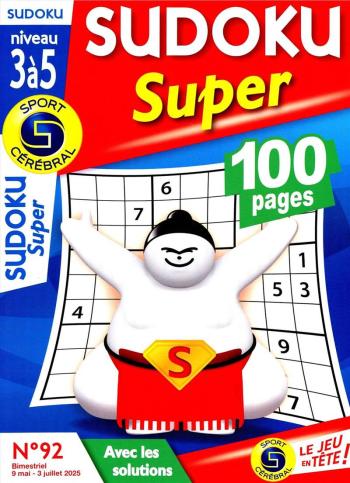 Sudoku Super (Niveau 3 à 5)