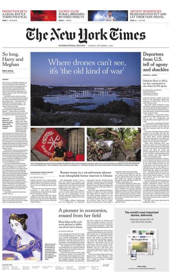 The New York Times International Edition