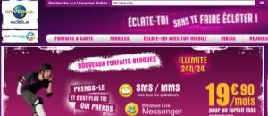 Nouvelle gamme de forfaits bloqués Universal Music Mobile : C'est l'éclate assurée ! 